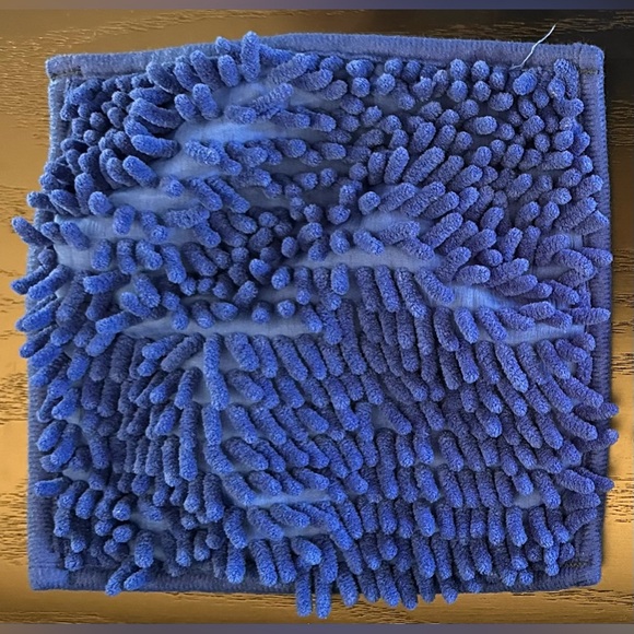 102. KIDS SCHOOL LOCKER FUR RUG CARPET BY LOCKER INTERIOR - BLUE, 10 INCH SQUARE - Picture 5 of 8